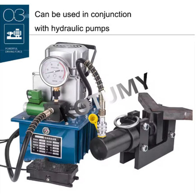 Open Type Hydraulic Bending Machine Copper Row Aluminum Row Angle Iron Bending Machine Bus Processing Machine CB-120C