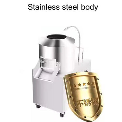 Commercial Small Potato Peeler Automatic Stainless Steel Peeling Machine Taro  Groundnut Ginger Peeler