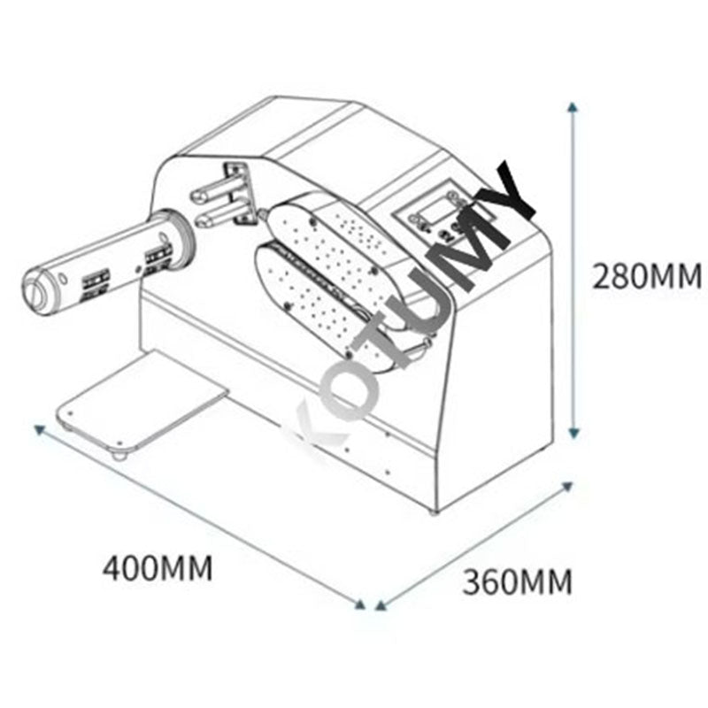 Fully Automatic Buffering Air Cushion Machine Fast Sealing Machine Express Packaging Household Air Inflation Packaging Machine