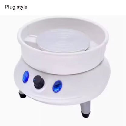 Electric Pottery Wheel Machine crafts Turntable Ceramic DIY Sculpting Tool Machine