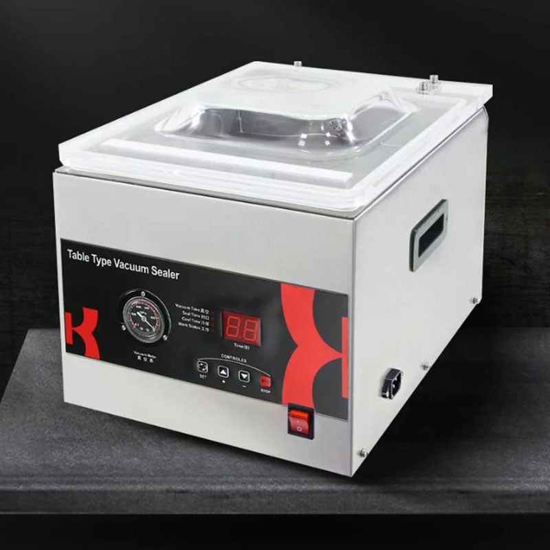 DZ-260C household chamber vacuum sealer machine food meat fruit and vegetable vacuum packing machines