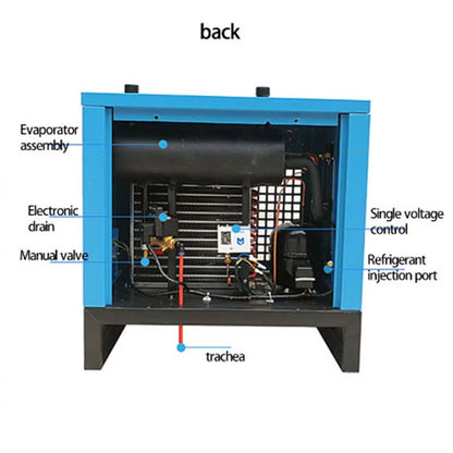 Compressed Air Dryer Air Compressor Freeze Dryer, 1.5/2.0/3.0/3.8/6.8/10.5 Cubic Meters