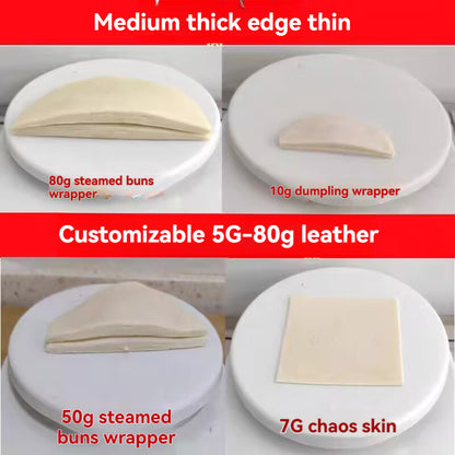 Desktop baozi skin machine, commercial small dumpling skin machine, tablet pressing and rolling machine