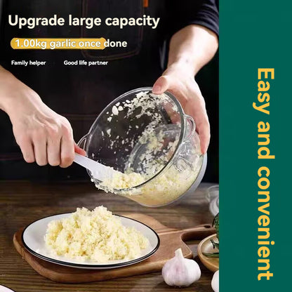 Automatic household garlic peeling and peeling tool garlic pounder multifunctional garlic pounder peeling machine