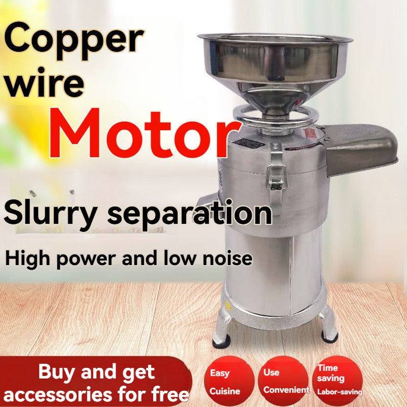 Commercial pulping machine 100 stainless steel funnel pulp separation pulping machine