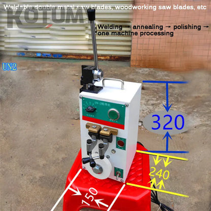 Electric welding machine portable 2KW 220V small saw blade docking welding machine saw blade/with saw blade welding machine touch welding