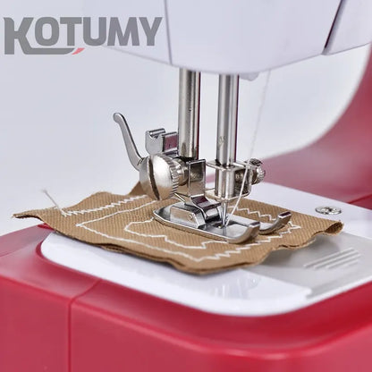 Small fully automatic multifunctional household electric sewing machine