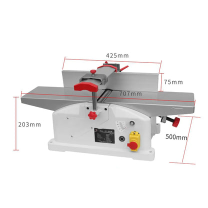 JJP-5015 multifunctional desktop planer electric woodworking desktop planer flat planer 220V 1280W