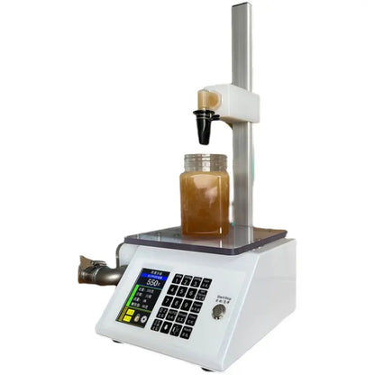 Food grade 12V/220V automatic weighing paste honey filling machine 20g-10000g viscous liquid for outdoor or indoor use