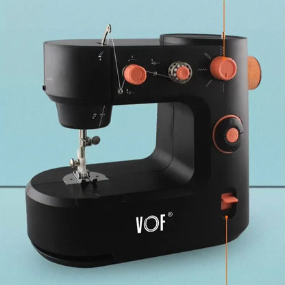 9W Small Sewing Machine Multi functional Thick Sewing Electric Clothing Sewing Machine