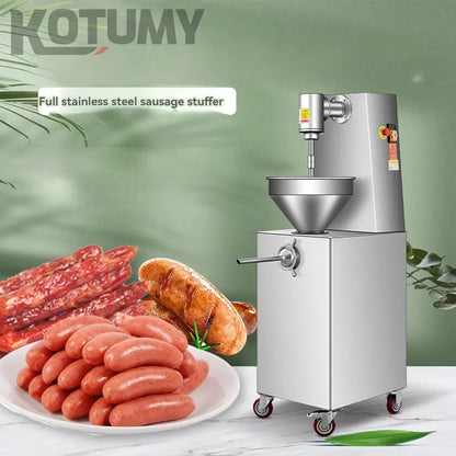 Stainless steel hot dog sausage filling machine for household use in food stores