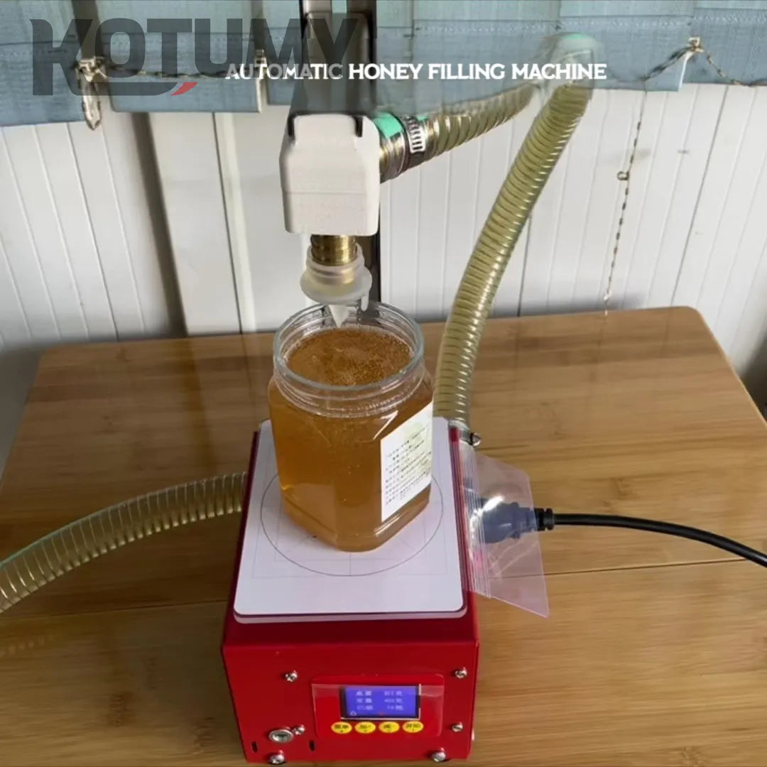 Honey weighing filling machine Commercial viscous liquid sesame peanut butter laundry detergent edible oil filling machine