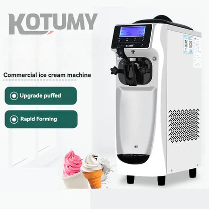 Mini silent commercial automatic ice cream machine