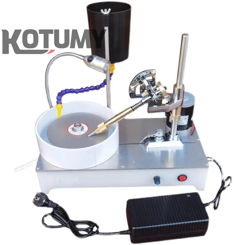 Electric gemstone engraving machine, gemstone polishing machine, jewelry stone grinding machine 110-240V