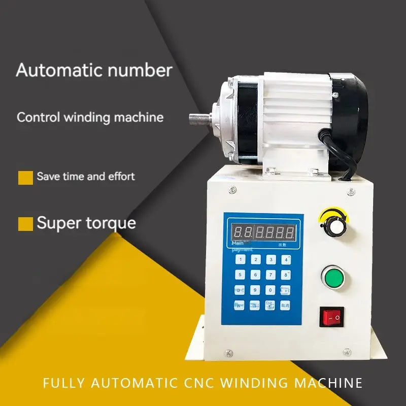 220V automatic CNC programming winding machine high torque motor repair winding machine speed control winding machine