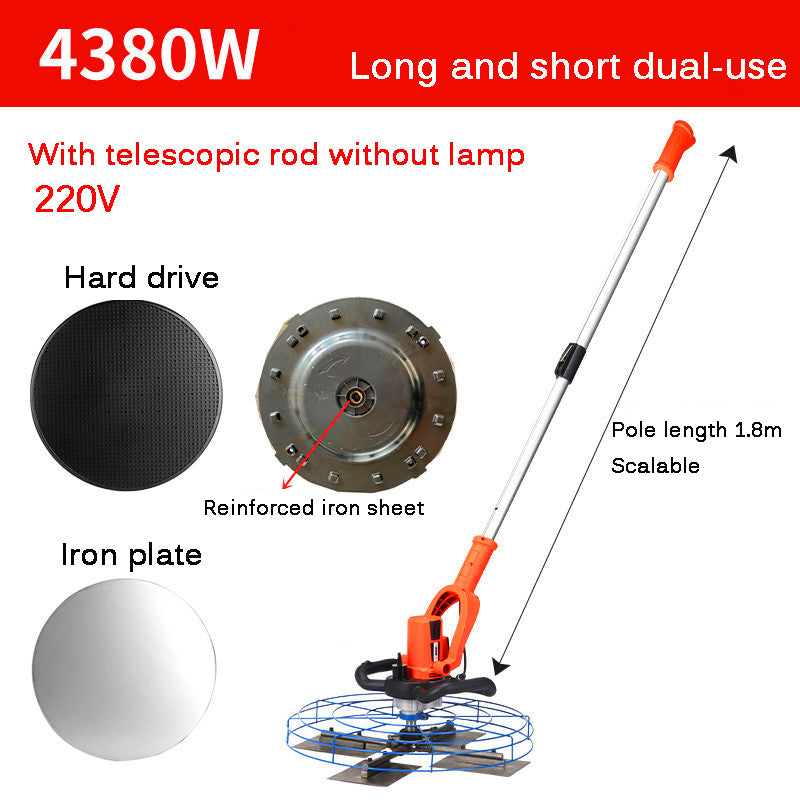 Hand Push Electric Concrete Ground Polisher Machine For Road Construction/Construction Sites Cement Pavement Smoothing Machine