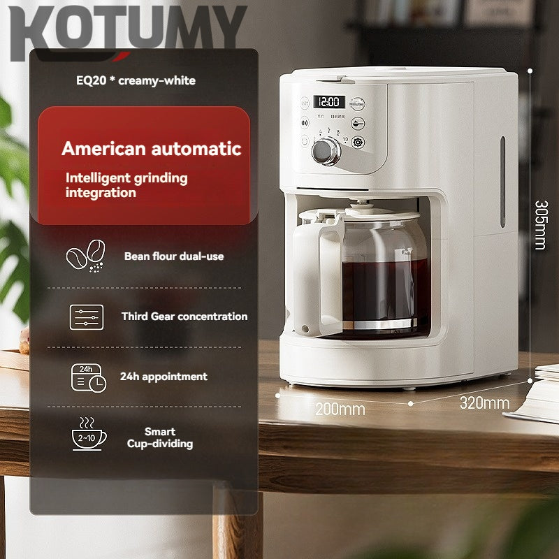 American coffee machine small drip grinder