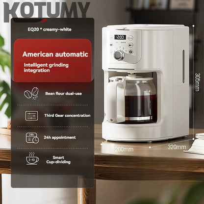 American coffee machine small drip grinder