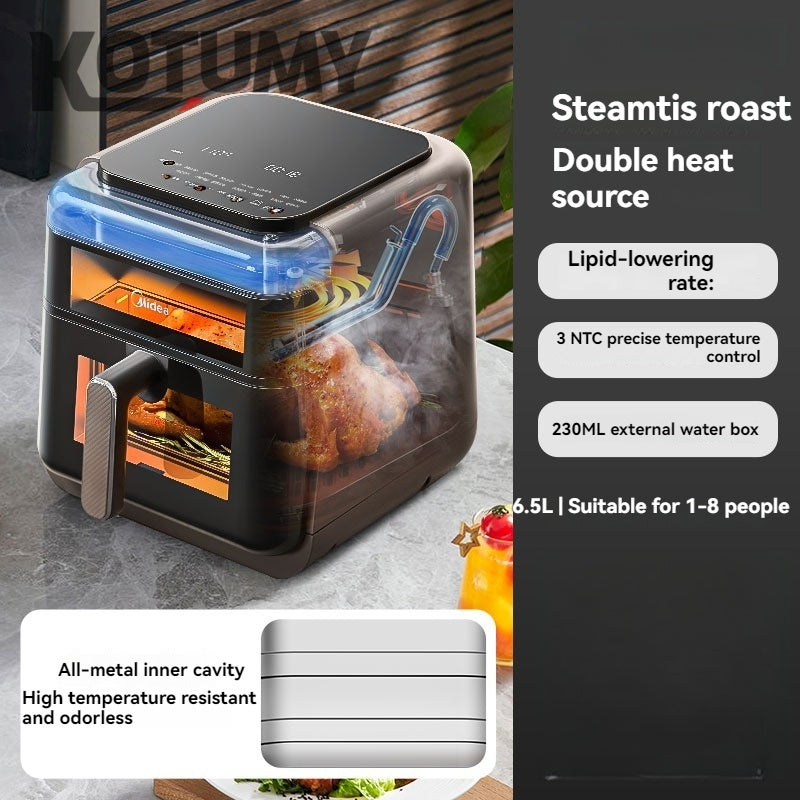 Air fryer household cooking machine intelligent large capacity new air fryer electric french fries machine electric oven