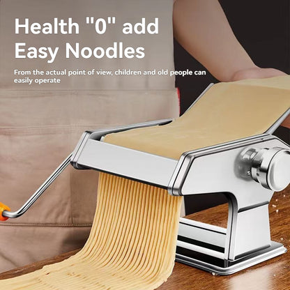 Noodle machine household stainless steel multi-function rolling machine Wonton dumpling pi hele noodles hand small noodle press