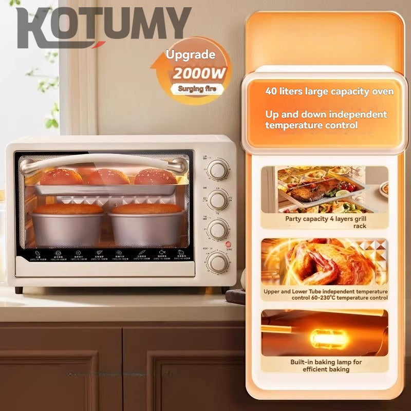 Multifunctional oven household electric oven large capacity cake baking dedicated all-in-one
