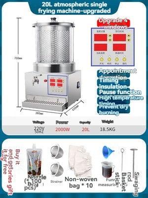 Fully automatic electric tea machine, commercial small intelligent home health pot