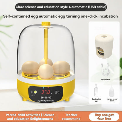 Small household intelligent incubator, waterbed parrot fully automatic incubator