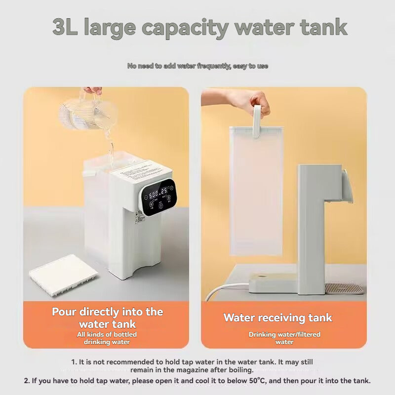 Small household quick heating water dispenser, instant boiling water direct drinking water dispenser