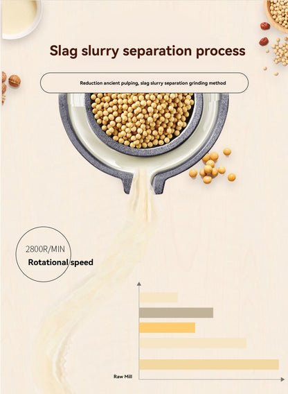 Commercial pulping machine 100 stainless steel funnel pulp separation pulping machine