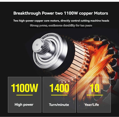 Commercial Electric Meat Grinder with High Power Stainless Steel Sausage Stuffer