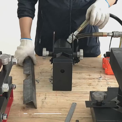 Open Type Hydraulic Bending Machine Copper Row Aluminum Row Angle Iron Bending Machine Bus Processing Machine CB-120C