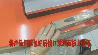 Manual Hot Film Ironing Sealing Machine Film Heat Shrink Wrapping Machine for Perfume Cigarette Cosmetics Box