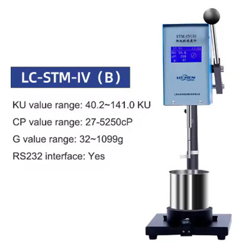 LCD Screen Lab Viscosimeter Testing Equipment Digital Sensor Rotary Viscometer Oil Glue Viscosity Meter Measuring Devices